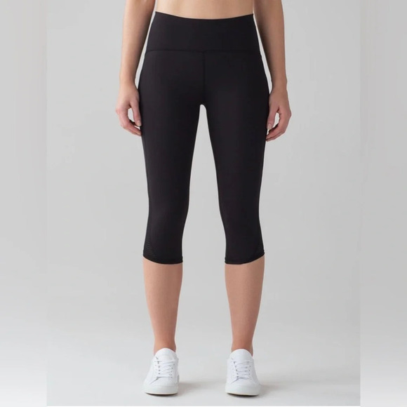Lululemon Lean In Crop (17") black - Picture 2 of 7